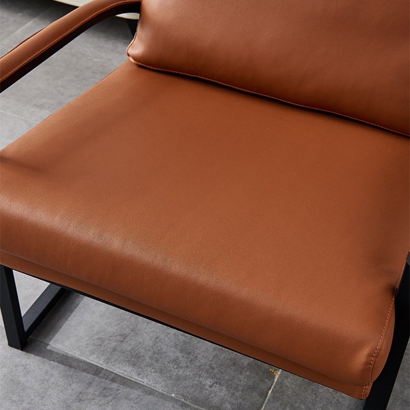 29.53"L x 32.68"W x 30.71"H Contemporary Pillow Top Arms Cushion Back Chair