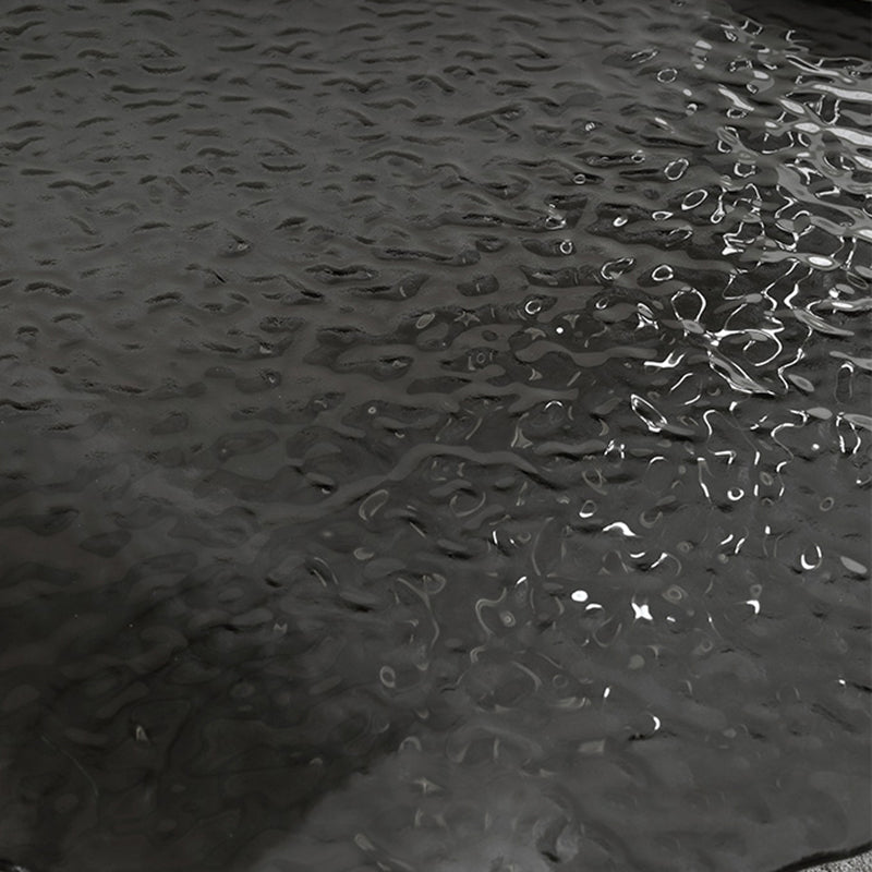 Round Clear Glass Coffee Table2 Legs Base 1 Single Cocktail Table