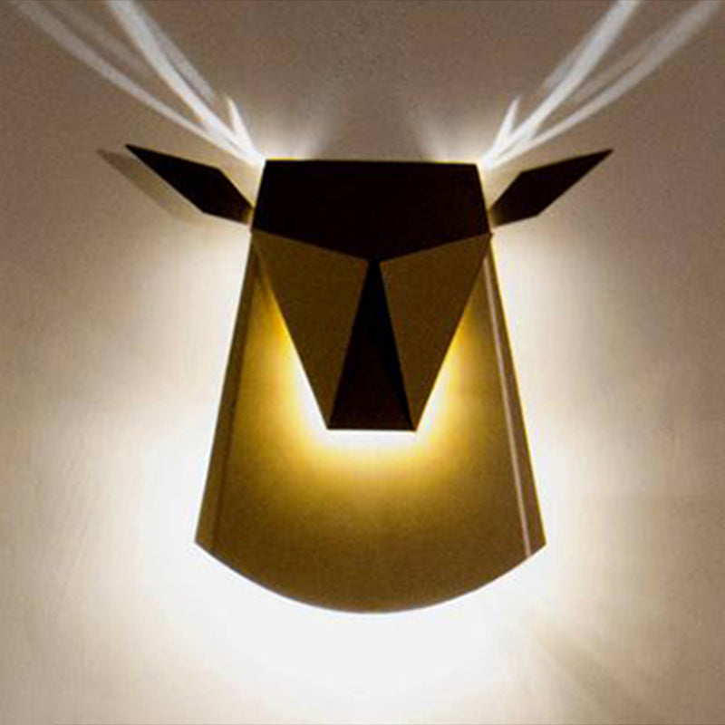 1 Light Geometric Wall Lights Modern Style Metal Wall Lighting Ideas