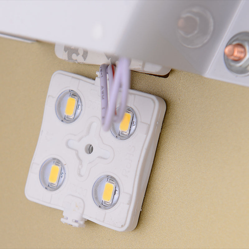 1 Light Geometric Wall Lights Modern Style Metal Wall Lighting Ideas