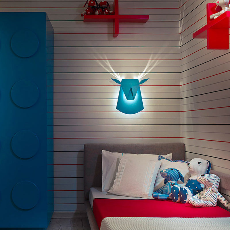 1 Light Geometric Wall Lights Modern Style Metal Wall Lighting Ideas