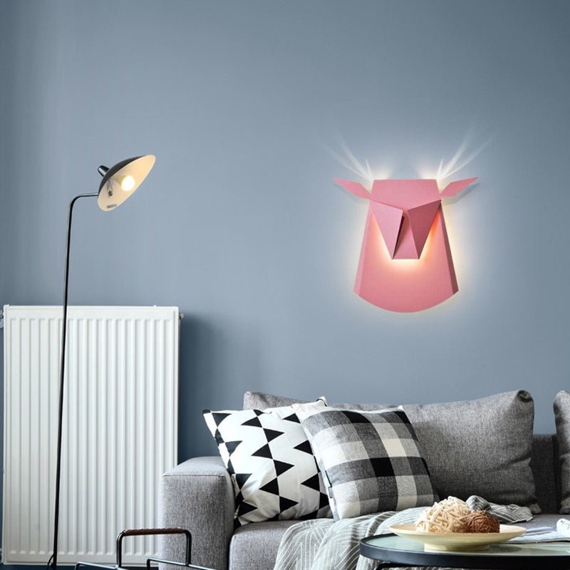 1 Light Geometric Wall Lights Modern Style Metal Wall Lighting Ideas