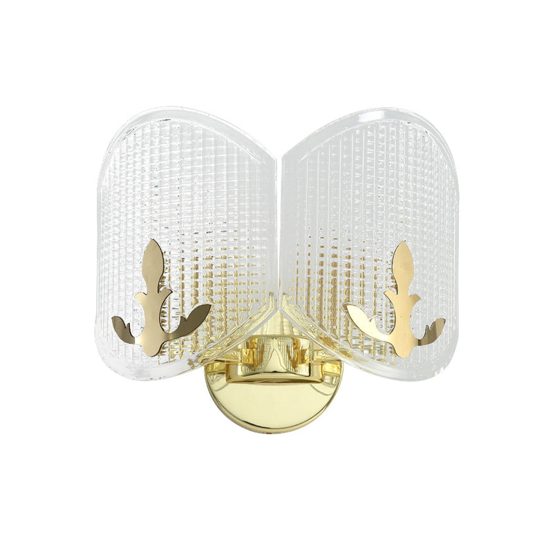 ARC GOLD OVAL SCONCE LIGHT DIMMURI
