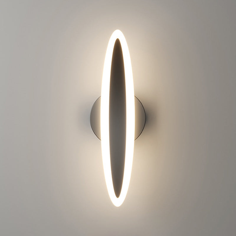 Metal Geometric Shape Wall Mount Lighting Modern 1-Light Wall Mounted Light Fixture