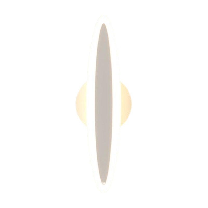 Metal Geometric Shape Wall Mount Lighting Modern 1-Light Wall Mounted Light Fixture