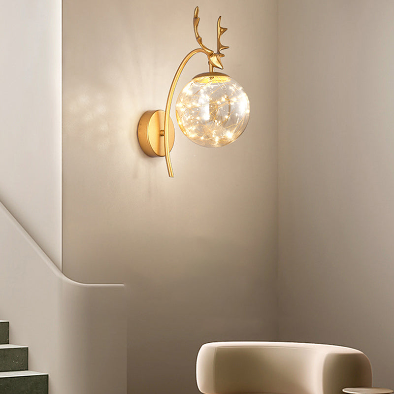 1 leichte Ballwandlichter moderner Stil von Glaswandbeleuchtung Ideen