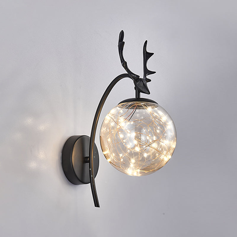 1 leichte Ballwandlichter moderner Stil von Glaswandbeleuchtung Ideen