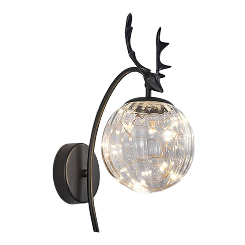 1 leichte Ballwandlichter moderner Stil von Glaswandbeleuchtung Ideen