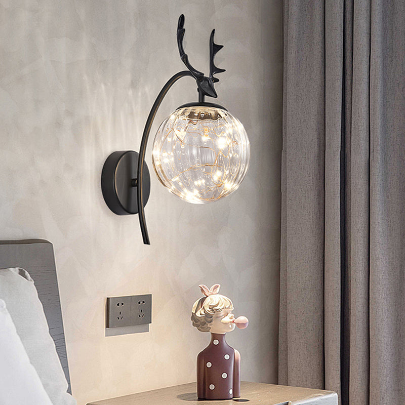 1 leichte Ballwandlichter moderner Stil von Glaswandbeleuchtung Ideen