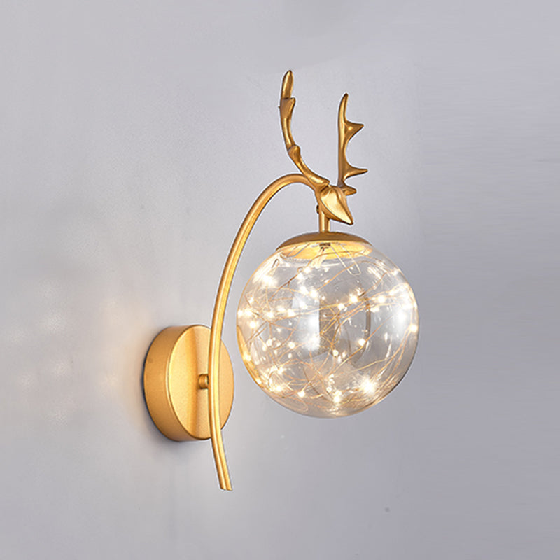 1 leichte Ballwandlichter moderner Stil von Glaswandbeleuchtung Ideen