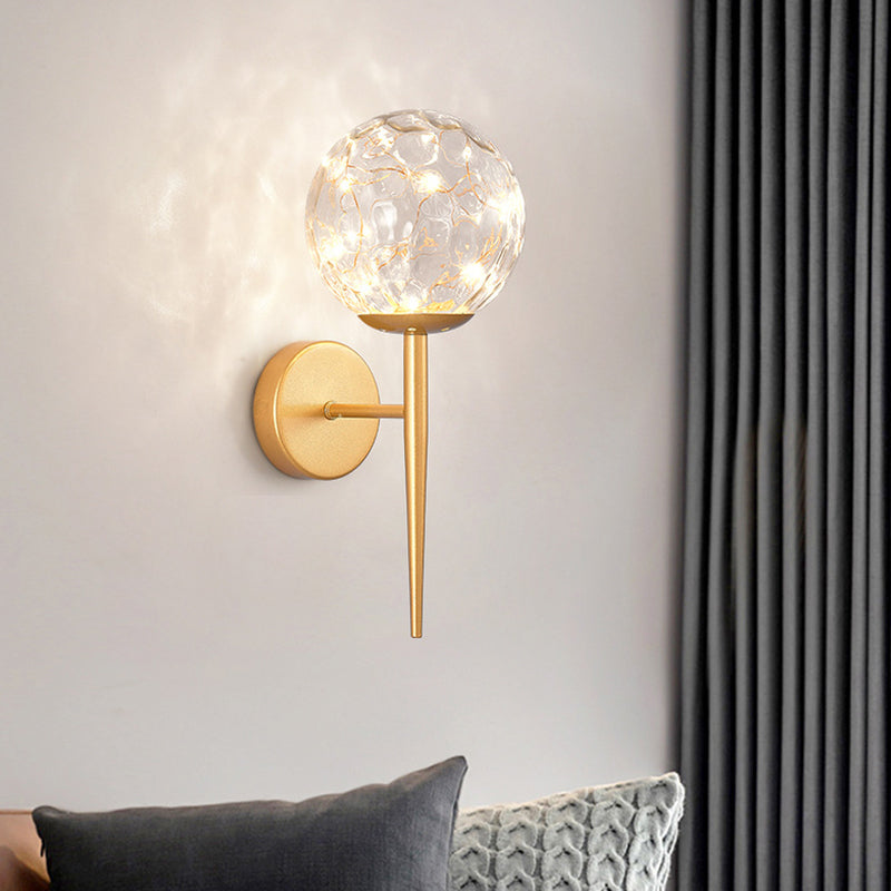 1 leichte Ballwandlichter moderner Stil von Glaswandbeleuchtung Ideen