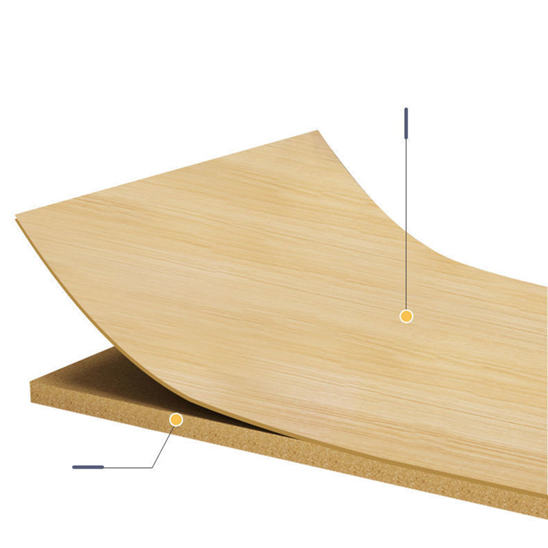 Modern Wooden Side Table Square / Rectangle White and Wood 4 - Legs Sofa Side Table