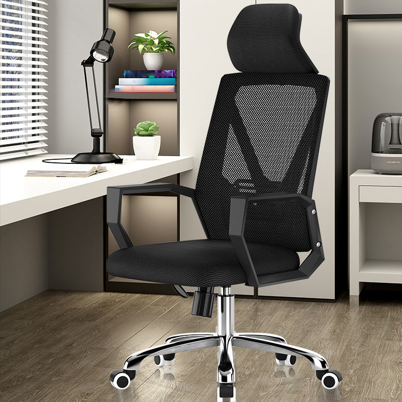 Modern Swivel Conference Chair Adjustable Seat Height Chair with Caster Wheels
