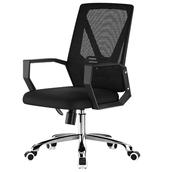 Modern Swivel Conference Chair Adjustable Seat Height Chair with Caster Wheels