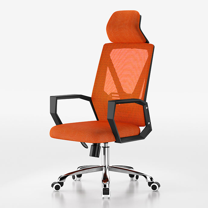 Modern Swivel Conference Chair Adjustable Seat Height Chair with Caster Wheels