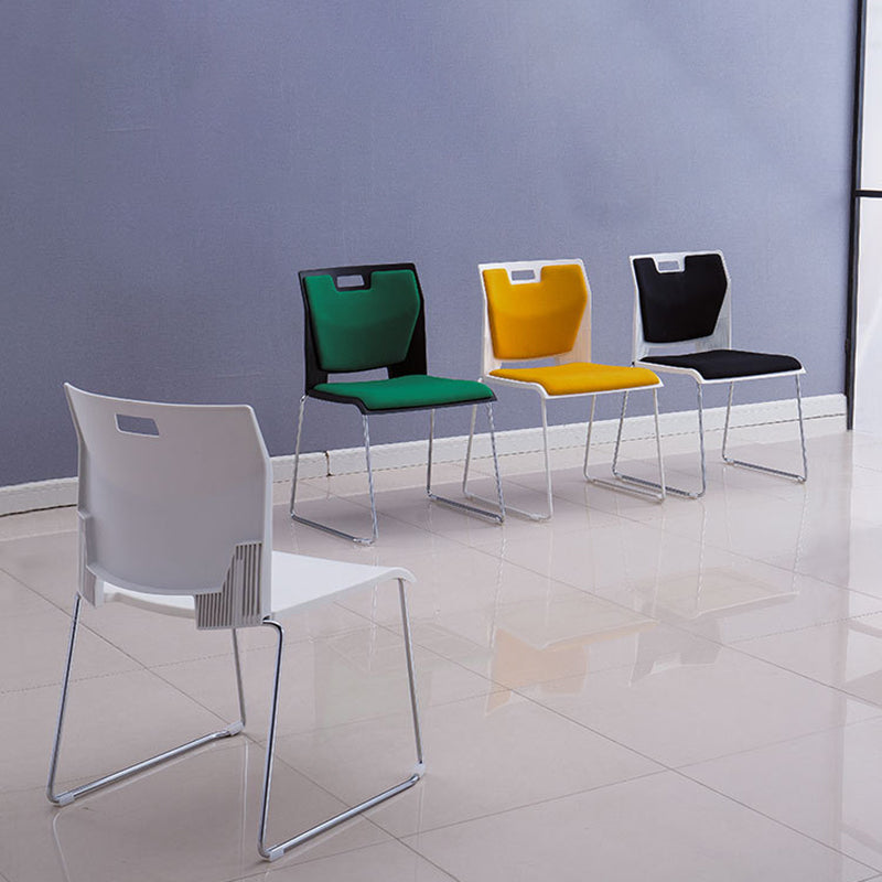 Modern Conference Chair with Metal Frame Mid Back Office Chair