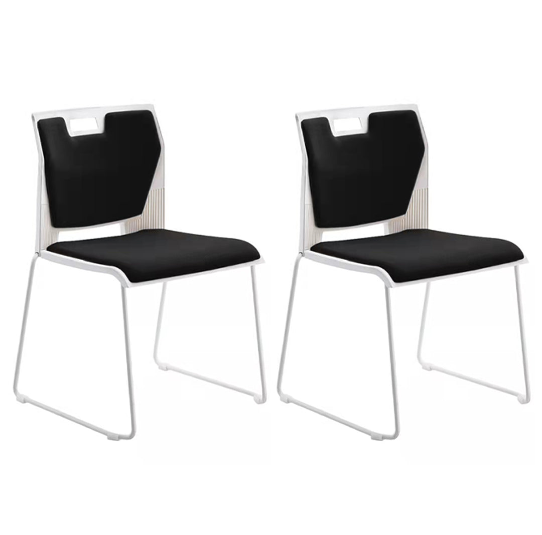 Modern Conference Chair with Metal Frame Mid Back Office Chair