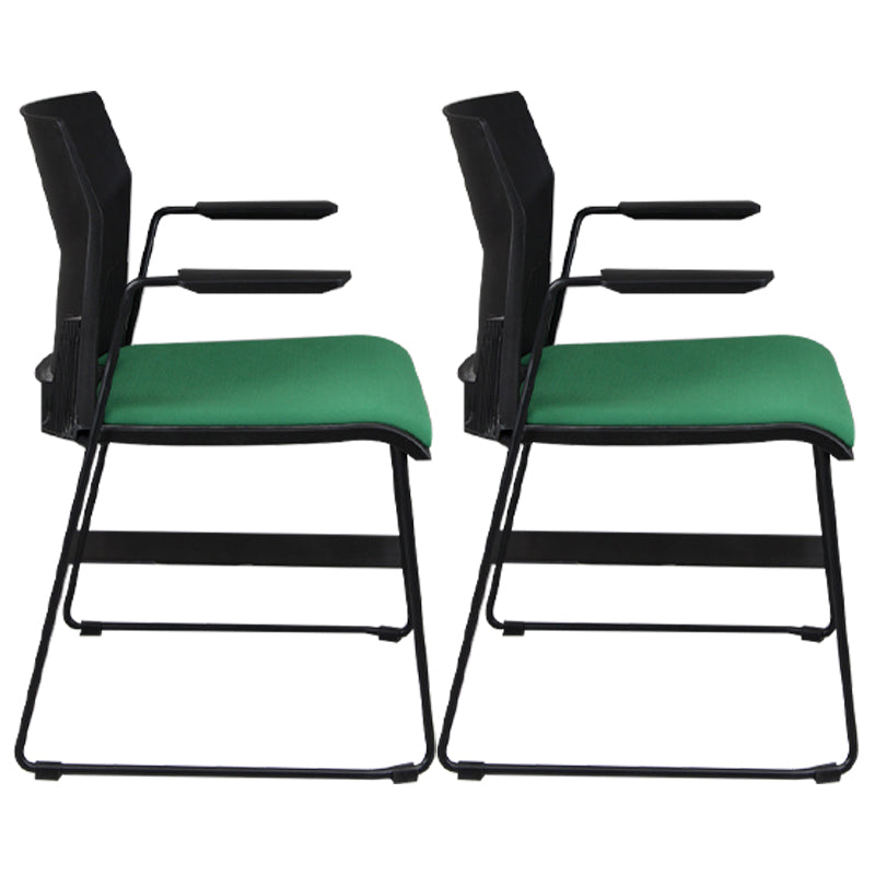 Modern Conference Chair with Metal Frame Mid Back Office Chair