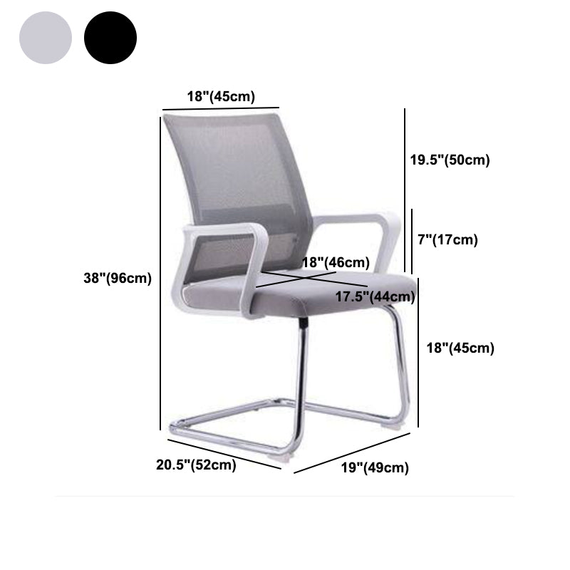 Mid Back Swivel Working Chair Modern Office Chair with Tilt Mechanism
