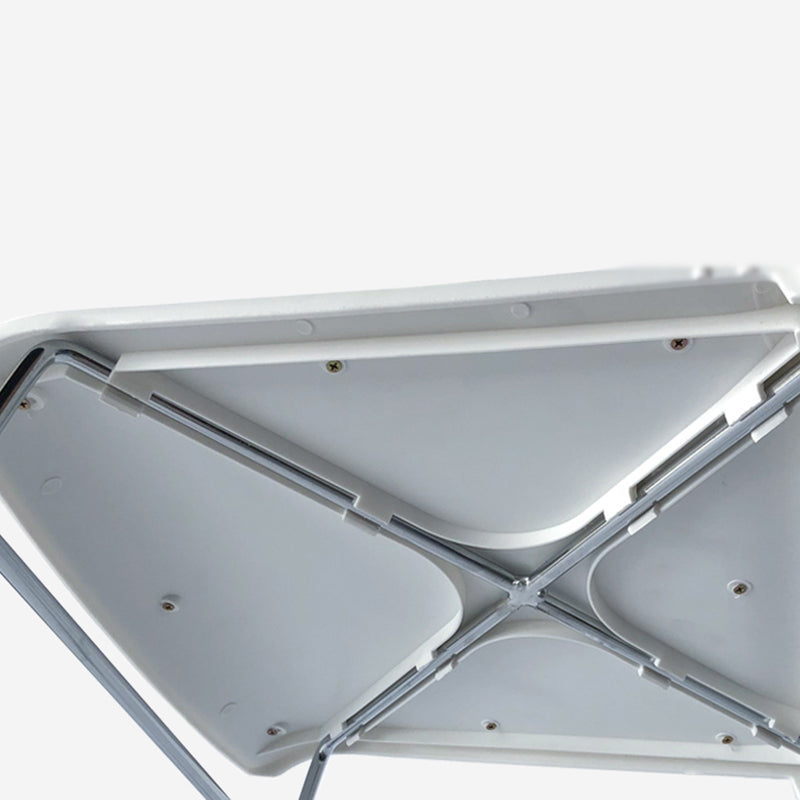 Armless Home Office Chair Modern Mid Back Working Chair with No Wheels