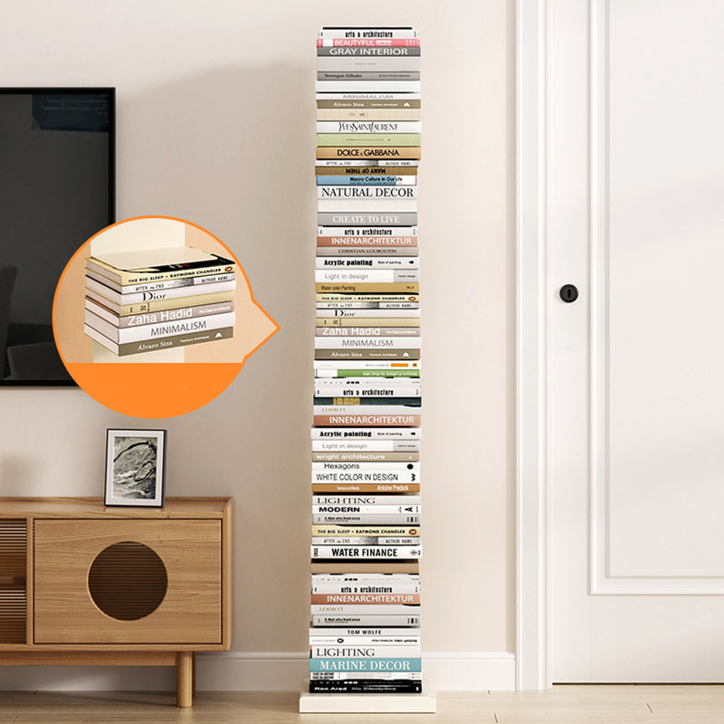 Contemporary Style Metal Bookshelf Open Bookcase for Living Room