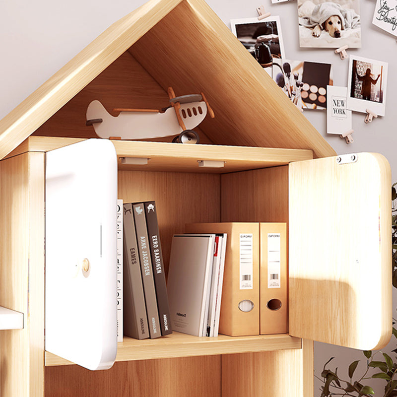 Modern & Contemporary Bookcase Closed Back Bookshelf for Study Room