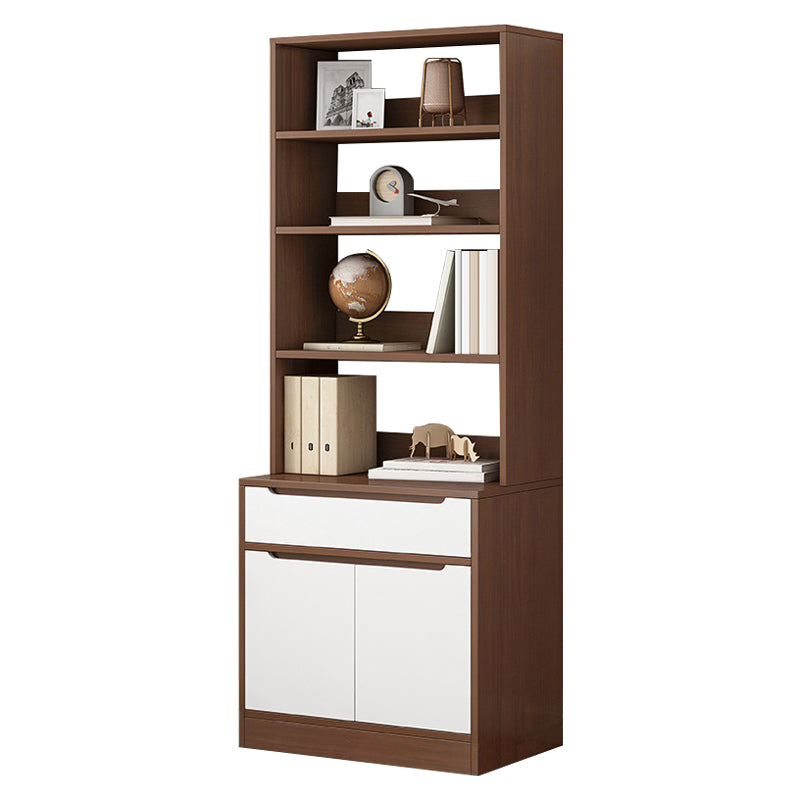 Vertical Shelf Bookcase Engineered Wood Book Shelf for Study Room