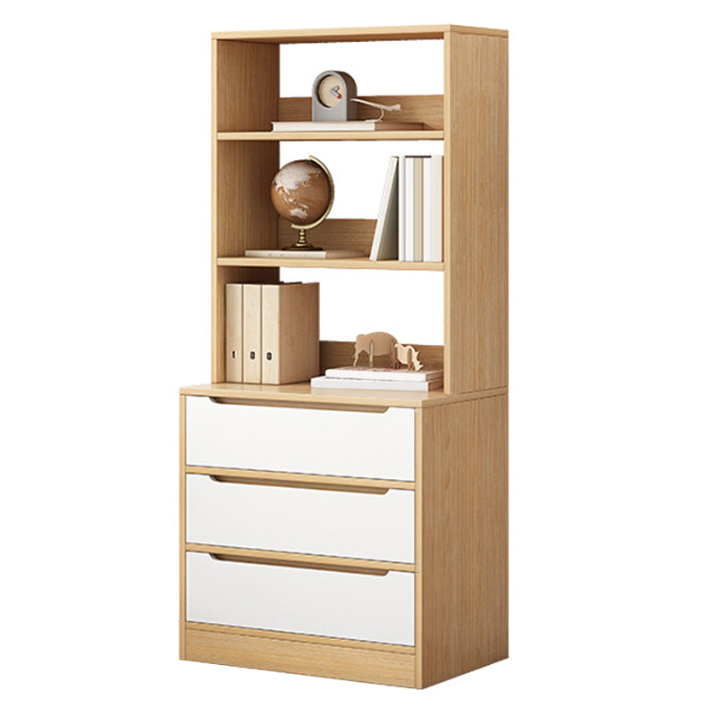 Vertical Shelf Bookcase Engineered Wood Book Shelf for Study Room