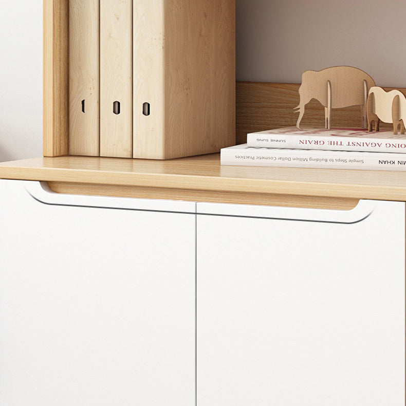 Vertical Shelf Bookcase Engineered Wood Book Shelf for Study Room