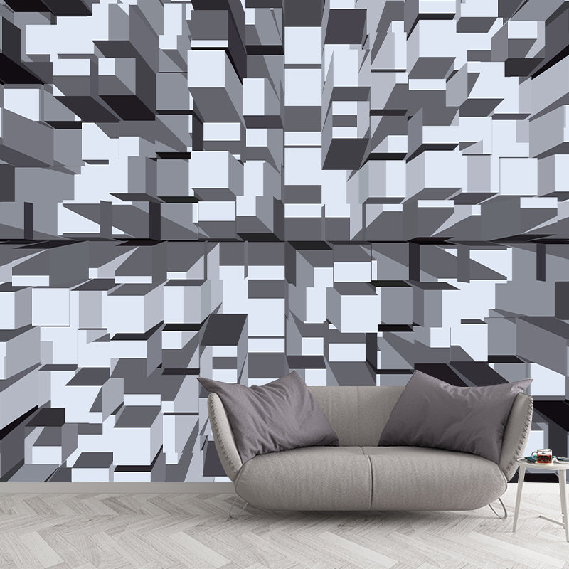 Photography Stain Resistant Wall Wallpaper Geometric Living Room Wallpaper