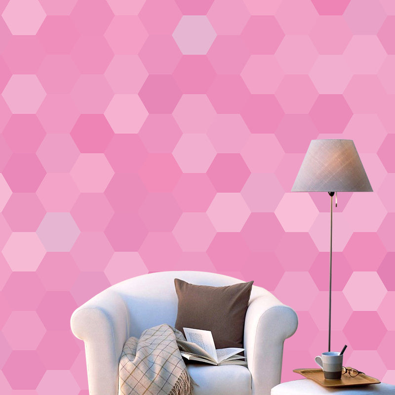 Photography Stain Resistant Wall Wallpaper Geometric Living Room Wallpaper