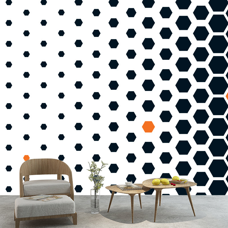 Photography Geometric Mildew Resistant Wall Mural Living Room Wallpaper