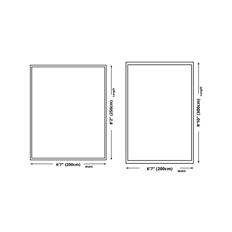 Black Modern Carpet Polyester Geometric Carpet Washable Rug for Home Decoration