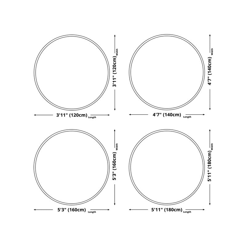 Green Nordic Rug Polyester Color Block Rug Stain Resistant Rug for Living Room