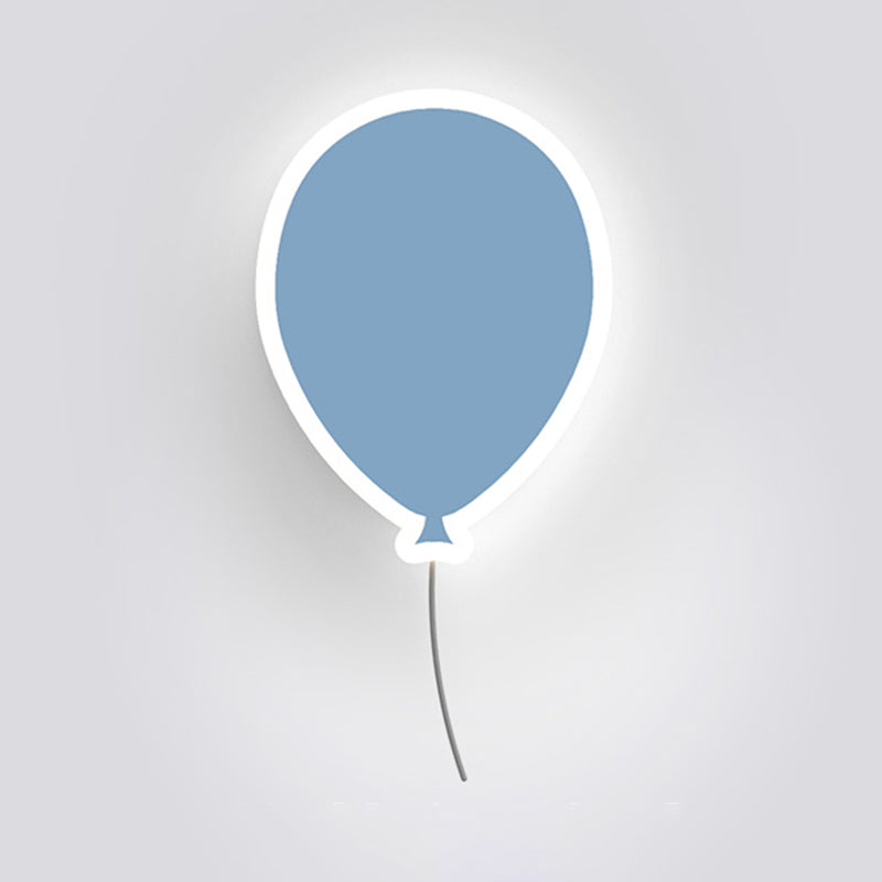 Metal Wall Sconce Lighting Kids Style LED Wall Mounted Lighting