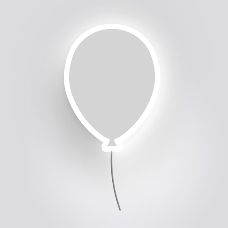 Metal Wall Sconce Lighting Kids Style LED Wall Mounted Lighting