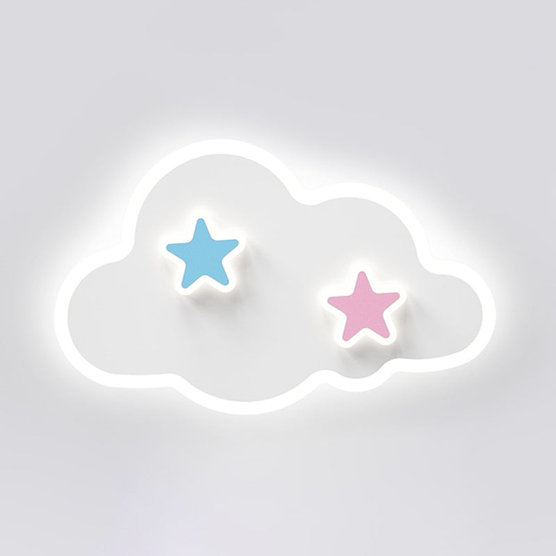 Metal Wall Sconce Lighting Kids Style LED Wall Mounted Lighting