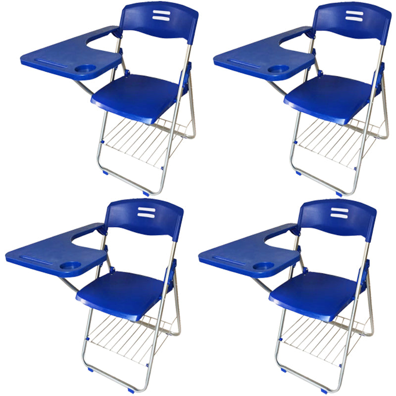 Contemporary Low Back Conference Chair Plastic Back and Seat Chair