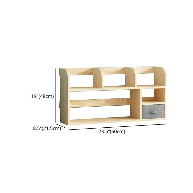Wooden Shelf Bookcase Open Shelf Shelf Bookshelf for Home Office