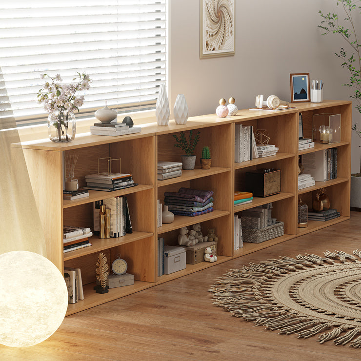 Standard Shelf Bookcase Engineered Wood Bookshelf for Study Room