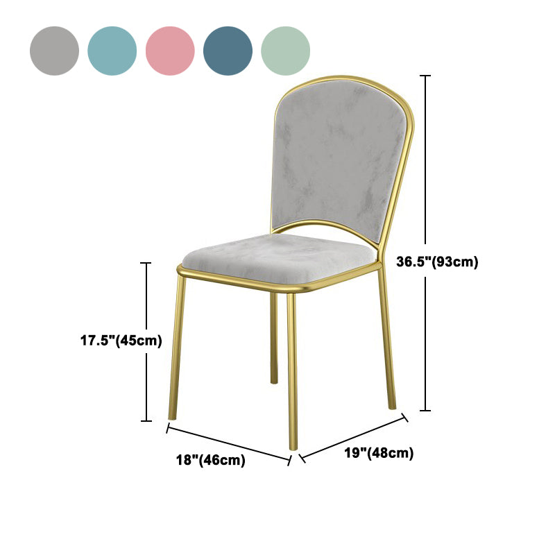 Glam Rectangle Dining Table Set 1/4/5/7 Pieces Dinette Set with White Sintered Stone Top