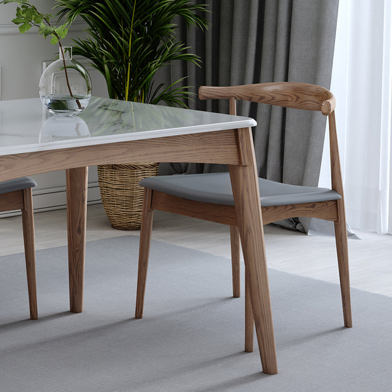 Midcentury Style Dining Room Collection Marble 4 Legs Dining Site Table