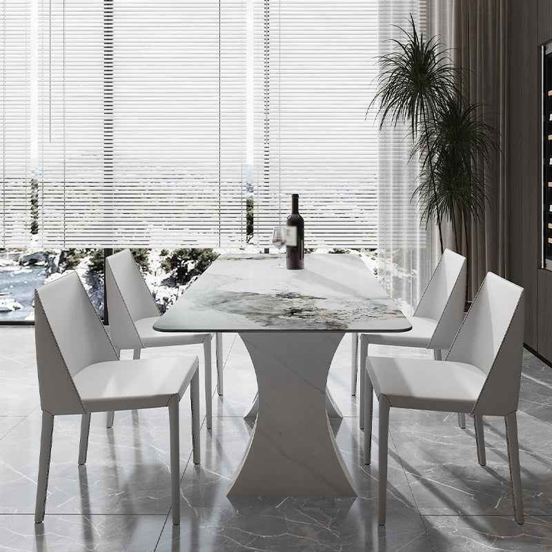 Modern Style Dining Table Sintered Stone Table for Dining Room