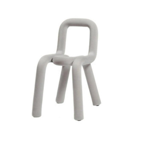 Contemporary Style Open Back Chair Velvet Dining Side Chair for Indoor