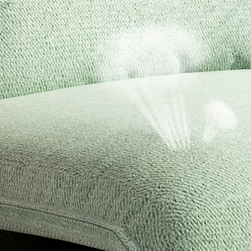 Linen Convertible Chair 25.6"L x 25.6"W Chair for Living Room and Bedroom