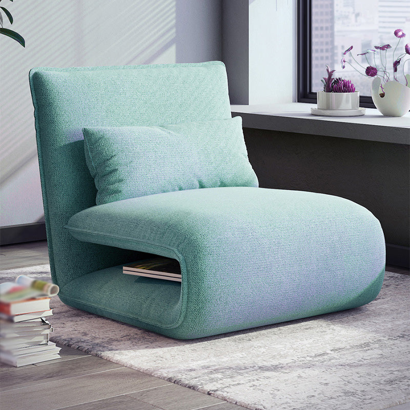 Linen Convertible Chair 25.6"L x 25.6"W Chair for Living Room and Bedroom