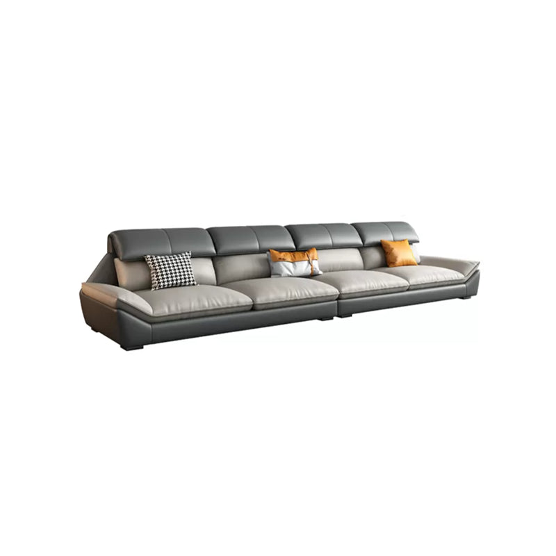 Scandinavian Faux Leather Sofa/Sectionals for Living Room 37.4" High