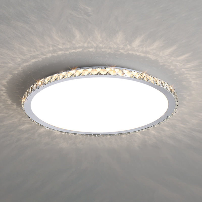 1 Light Geometric Flush Ceiling Lights Modern Style Metal Flush Mount Lights