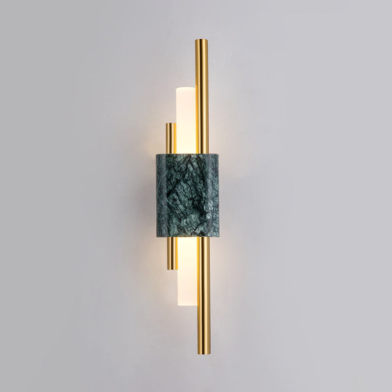 Metal Cylinder Wall Sconce Lighting Modern Style 1 Light Wall Lighting Fixtures