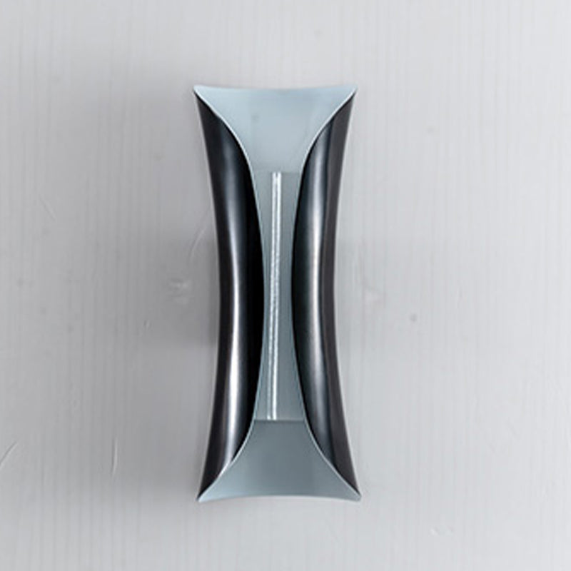 Metal Geometric Shape Wall Lighting Modern Style 2 Lights Wall Mounted Light Fixture